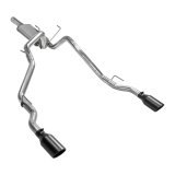 Flowmaster FlowFX Exhaust Systems for 2011-2018 1500, 2019-2024 1500 CLASSIC, 2009-2010 RAM - 717860 System, Cat-back, FlowFX, 409 Stainless Steel, 4.50 in. Black Ceramic Coated Tips, Dual Exit, Dodge, Ram, 5.7L, Kit thumbnail 4