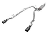 Flowmaster FlowFX Exhaust Systems for 2011-2018 1500, 2019-2024 1500 CLASSIC, 2009-2010 RAM - 717860 System, Cat-back, FlowFX, 409 Stainless Steel, 4.50 in. Black Ceramic Coated Tips, Dual Exit, Dodge, Ram, 5.7L, Kit thumbnail 8