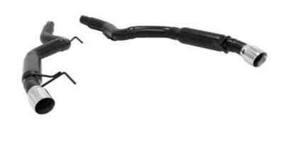 Flowmaster Outlaw Series Exhaust Systems for 2015-2017 MUSTANG - 817732 System, Series, Rear Axle-Back, 409 Stainless Steel, Black, 3 in. Diameter, Polished Tip, Ford, Kit thumbnail 3