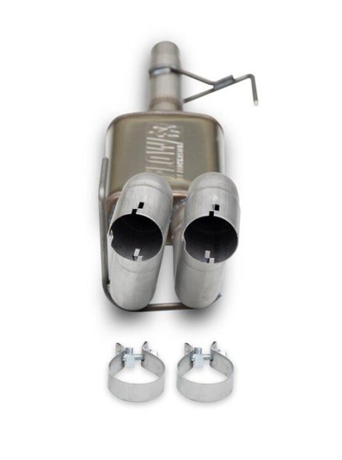 Flowmaster FlowFX 409 Stainless Steel 3 Inch Muffler 718172 Direct Fit Muffler, FX Muffler, 409S Steel, Fits Dual Rear Exit, F150, Ford, Kit thumbnail 2