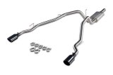 Flowmaster Signature Series Exhaust Systems for 2011-2018 1500, 2019-2024 1500 CLASSIC, 2009-2010 RAM - 737860 System, Cat-back, Series, 304 Stainless Steel, Brushed, 4.50 in. Black Chrome Tips, Dual Exit, Dodge, Ram, 5.7L, Kit thumbnail 6