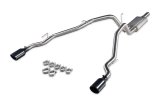 Flowmaster Signature Series Exhaust Systems for 2011-2018 1500, 2019-2024 1500 CLASSIC, 2009-2010 RAM - 737860 System, Cat-back, Series, 304 Stainless Steel, Brushed, 4.50 in. Black Chrome Tips, Dual Exit, Dodge, Ram, 5.7L, Kit thumbnail 7