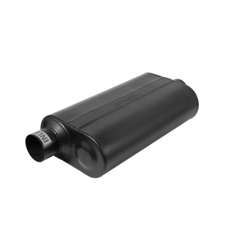 Flowmaster 50 Series Heavy-Duty Steel 3 Inch Muffler 9530560 Muffler, Delta Flow Series, in. Inlet/3 in. Outlet, Steel, Black, Each thumbnail 1