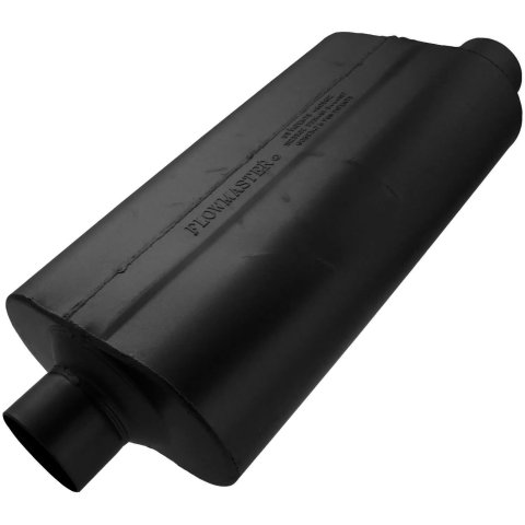 Flowmaster 50 Series Heavy-Duty Steel 3 Inch Muffler 9530560 Muffler, Delta Flow Series, in. Inlet/3 in. Outlet, Steel, Black, Each thumbnail 5