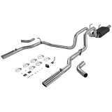 Flowmaster American Thunder Exhaust Systems for 2006-2008 RAM 1500 - 17424 Exhaust, Thunder, Cat-Back, Steel, Aluminized, Polished Tips, Dodge, Pickup, 4.7L, Kit thumbnail 5