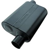 Flowmaster Super 44 Series Steel 2.25 Inch Muffler 942448 Muffler, Series, in. Inlet/2.25 in. Outlet, Steel, Black, Each thumbnail 4