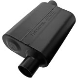 Flowmaster Super 44 Series Steel 2.25 Inch Muffler 942448 Muffler, Series, in. Inlet/2.25 in. Outlet, Steel, Black, Each thumbnail 5