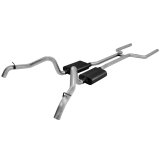 Flowmaster Stainless Steel American Thunder Exhaust Systems for 1967-1968 CAMARO, FIREBIRD - 817129 System, Thunder, Header-back, Stainless, Two Mufflers, Split Rear Exit, Chevy, Pontiac, Kit thumbnail 6