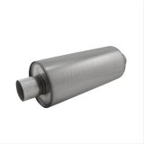 Flowmaster dBX 304 Stainless Steel 2.25 Inch Muffler 12414310 Muffler, DBX, Round, Stainless, Natural, 20 in. Overall Length, BMW, Chevy, Ford, Mazda, Subaru thumbnail 4