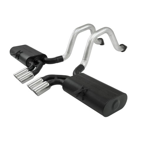Flowmaster Stainless Steel Force II Exhaust Systems for 1997-2004 CORVETTE - 817517 System, II, Rear Axle-back, Dual, Steel, Rear Center Exit, Chevy, 5.7L LS, Kit thumbnail 6