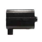 Flowmaster Super 44 Series 409 Stainless Steel 2.5 Inch Muffler 8425461 Muffler, Series, Oval, 2.50 in. Side Inlet, 2.50 in. Center Outlet, Steel, Black, Each thumbnail 2