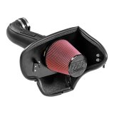 Flowmaster Delta Force Cold Air Intake Kits 615102 Intake, Air, Red Filter, Black Polyethylene Tube, Chevy, 6.2L, Kit thumbnail 5