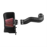 Flowmaster Delta Force Cold Air Intake Kits 615119 Intake, Air, Red Filter, Black Polyethylene Tube, Chevy, GMC, Kit thumbnail 3