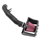 Flowmaster Delta Force Cold Air Intake Kits 615128 Intake, Black Plastic Tube, Red Filter, Ford, V8, Kit thumbnail 6