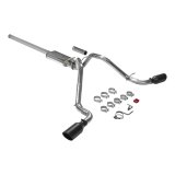 Flowmaster FlowFX Exhaust Systems for 2009-2013 SIERRA 1500, SILVERADO 1500 - 717822 System, Cat-back, FlowFX, 409 Stainless Steel, 4.50 in. Black Ceramic Tips, Dual Exit, Chevrolet, GMC, 5.3L, Kit thumbnail 5