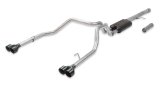 Flowmaster American Thunder Exhaust Systems 817891 Exhaust, Thunder, Cat-Back, Stainless Steel, Chevrolet, GMC 1500, 6.2L, Black Quad Tips, Each thumbnail 5