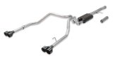 Flowmaster American Thunder Exhaust Systems 817891 Exhaust, Thunder, Cat-Back, Stainless Steel, Chevrolet, GMC 1500, 6.2L, Black Quad Tips, Each thumbnail 6