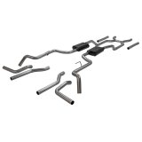 Flowmaster American Thunder Exhaust Systems for 1963 1000 SERIES, 1963-1966 C10 PICKUP - 817937 System, Thunder, Header-Back, 409 Stainless Steel, 1963-66 Chevy/GMC, C10, Long and Short Bed, Straight /Side/Down Outlets, Kit thumbnail 3