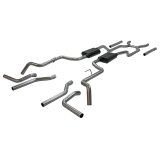 Flowmaster American Thunder Exhaust Systems for 1963 1000 SERIES, 1963-1966 C10 PICKUP - 817937 System, Thunder, Header-Back, 409 Stainless Steel, 1963-66 Chevy/GMC, C10, Long and Short Bed, Straight /Side/Down Outlets, Kit thumbnail 8