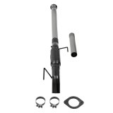 Flowmaster Outlaw Series Exhaust Systems for 2021-2025 F-150 - 818118 System, Series, Cat-back, Single In/Single Out, Stainless Steel, Natural, Ford, 2.7, 3.5, 5.0L Kit thumbnail 1