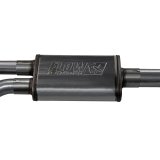 Flowmaster FlowFX Exhaust Systems 718105 System, Cat-back, FlowFX, 2.50 in, 409 Stainless Steel, 4.50 in. Black Ceramic Coated Tips, Dual Side Exit, Nissan, Kit thumbnail 2