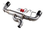 Flowmaster Signature Series Exhaust Systems for 2021-2025 BRONCO - 738123 System, Axle-back, Series, 304 Stainless Steel, 4.00 in. Black Chrome Tips, Dual Exit, Ford, 2.3L/2.7L, Kit thumbnail 3