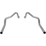 Flowmaster Tailpipe Kits 15801 Exhaust, Tailpipes, Steel, Aluminized, 2.5 in. Diameter, Chevy, Pontiac, Pair thumbnail 1