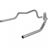 Flowmaster Tailpipe Kits 15801 Exhaust, Tailpipes, Steel, Aluminized, 2.5 in. Diameter, Chevy, Pontiac, Pair thumbnail 4