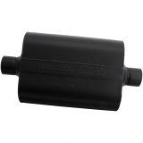 Flowmaster Super 40 Series Delta Flow Steel 2.5 Inch Muffler 952545 Muffler, Series, 2 1/2 in. Inlet/2 1/2 in. Outlet, Steel, Black, Each thumbnail 1