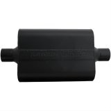 Flowmaster Super 44 Series Steel 2.25 Inch Muffler 942445 Muffler, Series, in. Inlet/2.25 in. Outlet, Steel, Black, Each thumbnail 1