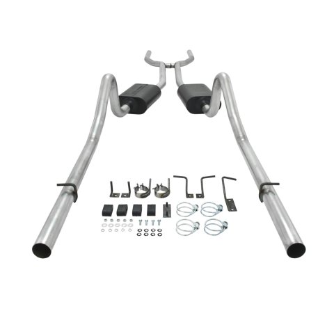 Flowmaster Stainless Steel American Thunder Exhaust Systems 817390 System, Thunder, Header-back, Steel, Natural, Dodge, Plymouth, Kit