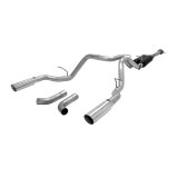 Flowmaster Stainless Steel American Thunder Exhaust Systems 817541 System, Thunder, Cat-back, Steel, Natural, Split Rear Exit, Chevy, GMC, 6.0L, Kit thumbnail 7