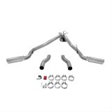 Flowmaster Force II Cat-Back Exhaust Systems for 2014-2016 F-250 SUPER DUTY, F-350 DUTY - 817701 System, II, Cat-Back, Split Rear/Side Exit, Stainless Steel, Natural, Ford, 6.2L, Kit thumbnail 4