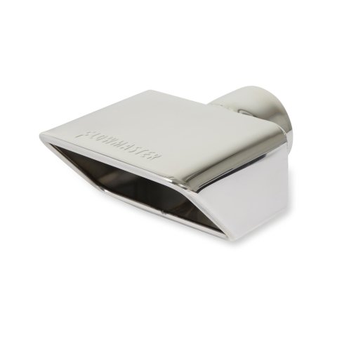 Flowmaster Rectangular, Polished 2.50 Inch Exhaust Tip 15354 Tip, Single, Weld-on, Stainless, Polished, 2.5 in. Inlet I.D., 3.0 x 5.5 in. Outlet, Each thumbnail 3