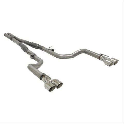 Flowmaster Outlaw Series Exhaust Systems for 2015-2023 CHALLENGER - 817740 System, Outlaw, Cat-Back, Split Rear, Stainless Steel, Natural, Dodge, 6.2, 6.4L, Kit thumbnail 4