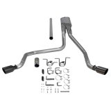 Flowmaster FlowFX Exhaust Systems for 1994-2002 RAM 1500, 2500, 3500 - 717946 System, FlowFX, Cat-back, 409 Stainless Steel, Natural, Dual Split Rear Exit, Dodge, Kit thumbnail 4