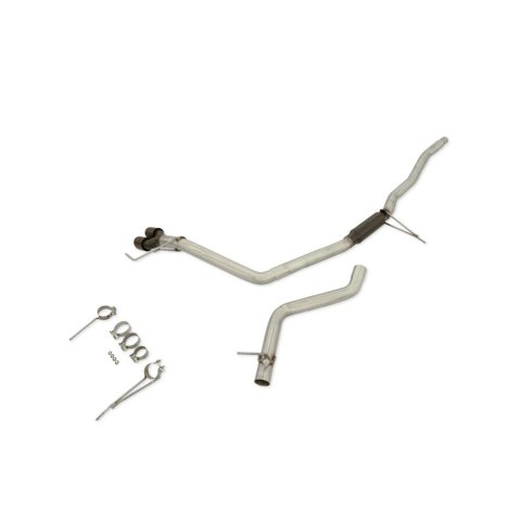 Flowmaster American Thunder Exhaust Systems for 2022-2024 MAVERICK - 818153 System, Thunder, Stainless Steel, Outlaw Muffler, Ford Maverick, Rear or Side exit, Black Tips, Kit thumbnail 1