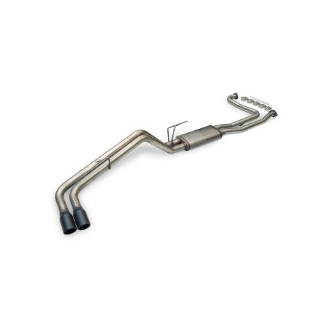 Flowmaster FlowFX Exhaust Systems for 2022-2026 FRONTIER - 718149 System, FlowFX, Cat-Back, 409 Stainless, Dual In/Dual Out, Natural, 2.50 in. Pipe, Black Ceramic Coated Tips, 3.8L, V6, Nissan, Kit thumbnail 5