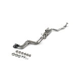 Flowmaster FlowFX Exhaust Systems for 2024-2025 TACOMA - 718173 System, Cat-back, FlowFX, 3.00 in., 409 Stainless Steel, Brushed, Double Wall, 4.00 in. Black Tip, Driver Side, Dual Exit, Toyota, Kit thumbnail 3