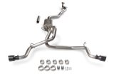 Flowmaster FlowFX Exhaust Systems for 2024-2025 TACOMA - 718174 System, Cat-back, FlowFX, 3.00 in., 409 Stainless Steel, Brushed, Double Wall, 4.00 in. Black Tip, Split Side, Dual Exit, Toyota, Kit thumbnail 3