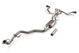 Flowmaster FlowFX Exhaust Systems for 2024-2025 TACOMA - 718174 System, Cat-back, FlowFX, 3.00 in., 409 Stainless Steel, Brushed, Double Wall, 4.00 in. Black Tip, Split Side, Dual Exit, Toyota, Kit thumbnail 4