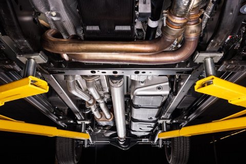 Flowmaster FlowFX Exhaust Systems for 2025 1500 - 718203 System, FlowFX, Dual Exit, Rear, Stainless, Ram, Kit thumbnail 4