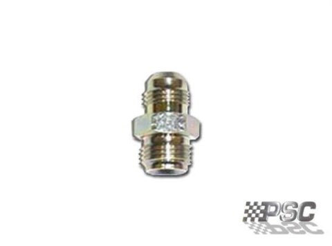 PSC AN to Inverted Flare Fittings SF04 Fitting, Adapter, Flare, Straight, Steel, Zinc, -6 AN, 5/8-18 in. Flare, Each thumbnail 2