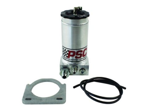 PSC Power Steering Reservoirs SR145-6-12 Remote Reservoir Kit, Gen IV, 7.25" OAH, -6AN RTN -12AN Feed (MR07 INCL) thumbnail 1