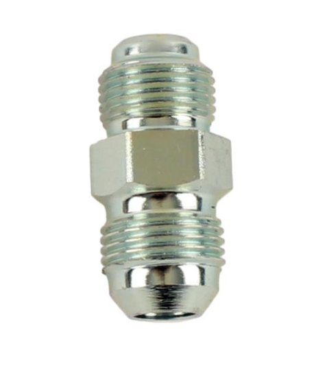 PSC AN to Inverted Flare Fittings SF10 Fitting, Adapter, Flare, Straight, Steel, Zinc, -8 AN, M18 x 1.5 O-ring, Each thumbnail 1