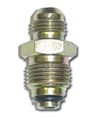 PSC AN to Metric Adapter Fittings SF01 Fitting, Adapter, Threads, Straight, Steel, Zinc, -6 AN, M18 x 1.5 O-ring, Each thumbnail 2