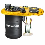 FUELAB Gold Quick Service Surge Tanks 62721-1 Fuelab Tank, 340 LPH Lift Pump, Dual 340 LPH, 1500 HP Max, Mounting Bracket, Hardware, Gasket, Each thumbnail 2