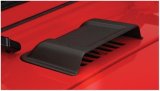 Bushwacker Trail Armor Air Scoops for 1998-2017 WRANGLER, 2018 WRANGLER JK - 15001 Hood Scoop, TrailArmor, Functional, Cowl Induction Style, ABS Plastic, Unpainted, Smooth Finish, Jeep, Each thumbnail 2