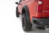 Bushwacker Pocket-Style Fender Flares 40909-34 Flares, Pocket Style, Front, Rear, Black, Thermoplastic, GMC, Sierra 1500, Set of 4 thumbnail 2