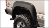 Bushwacker Extend-A-Fender Flares 40104-02 Fender Flares, Extend-A-Fender, Rear, Black, Dura-Flex Thermoplastic, GMC, Pair thumbnail 2